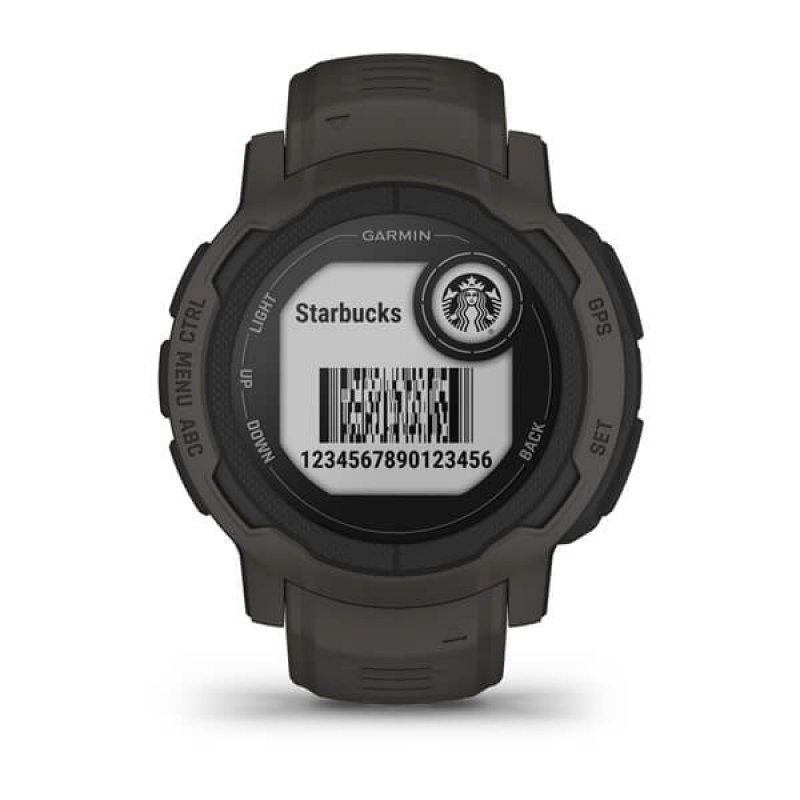 Garmin Instinct 2 2.29 cm (0.9") MIP 45 mm Digital 176 x 176 pixels Graphite GPS (satellite)