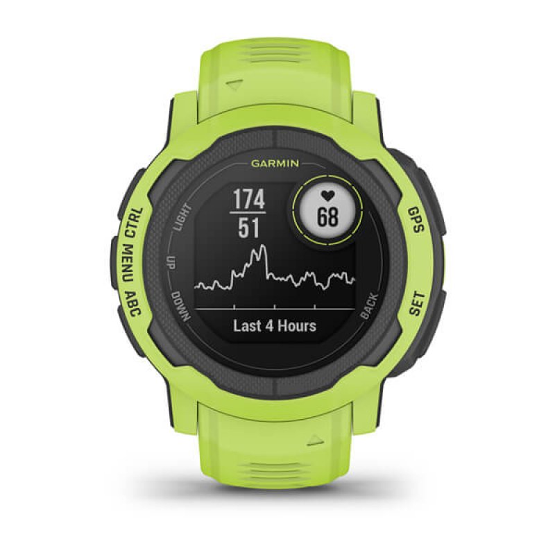 Garmin Instinct 2 2,29 cm (0.9") MIP 45 mm Numérique 176 x 176 pixels Vert GPS (satellite)