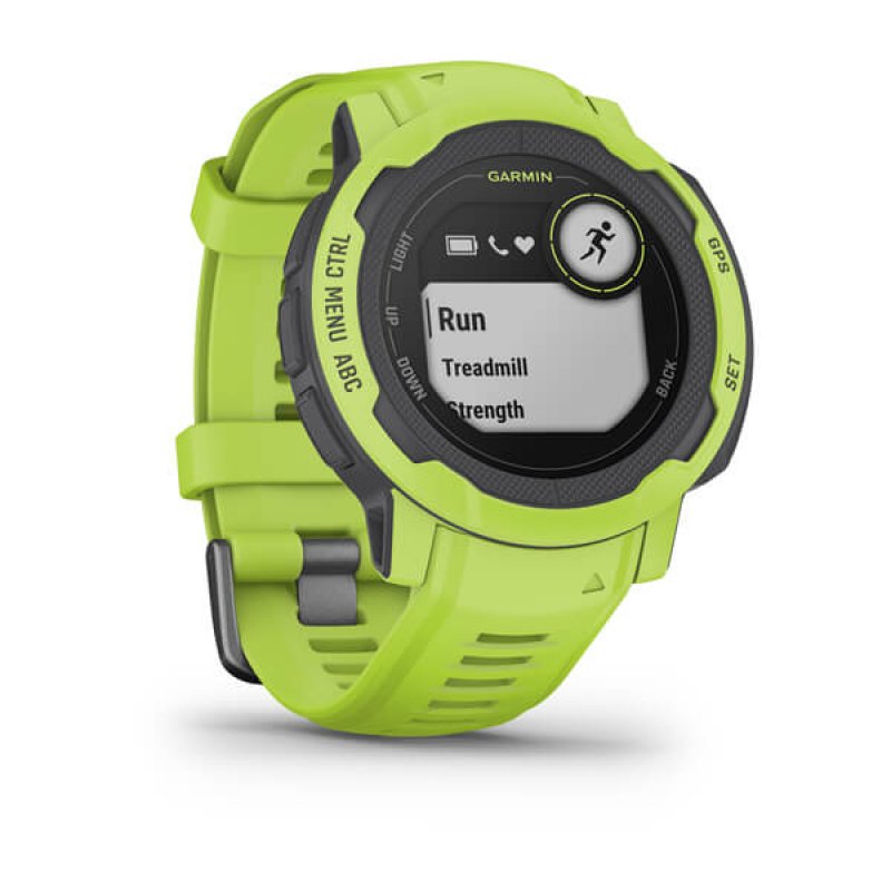 Garmin Instinct 2 2,29 cm (0.9") MIP 45 mm Numérique 176 x 176 pixels Vert GPS (satellite)