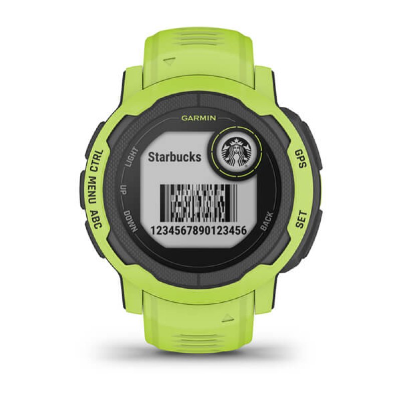Garmin Instinct 2 2,29 cm (0.9") MIP 45 mm Numérique 176 x 176 pixels Vert GPS (satellite)