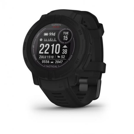 Garmin Instinct 2 Solar Tactical Edition 2,29 cm (0.9") MIP 45 mm Numérique 176 x 176 pixels Noir GPS (satellite)