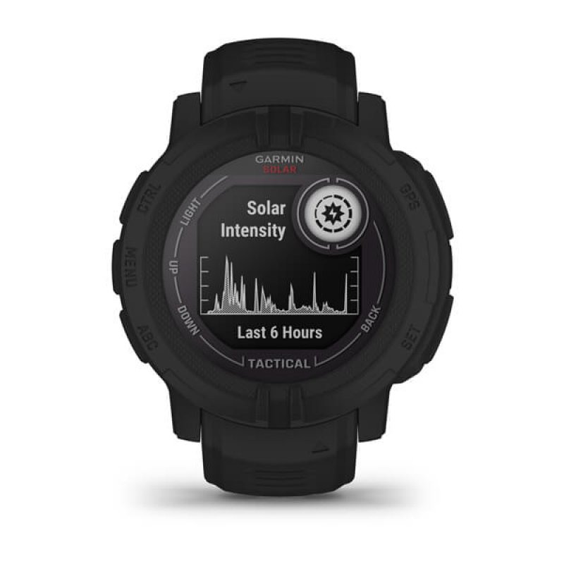 Garmin Instinct 2 Solar Tactical Edition 2,29 cm (0.9") MIP 45 mm Numérique 176 x 176 pixels Noir GPS (satellite)