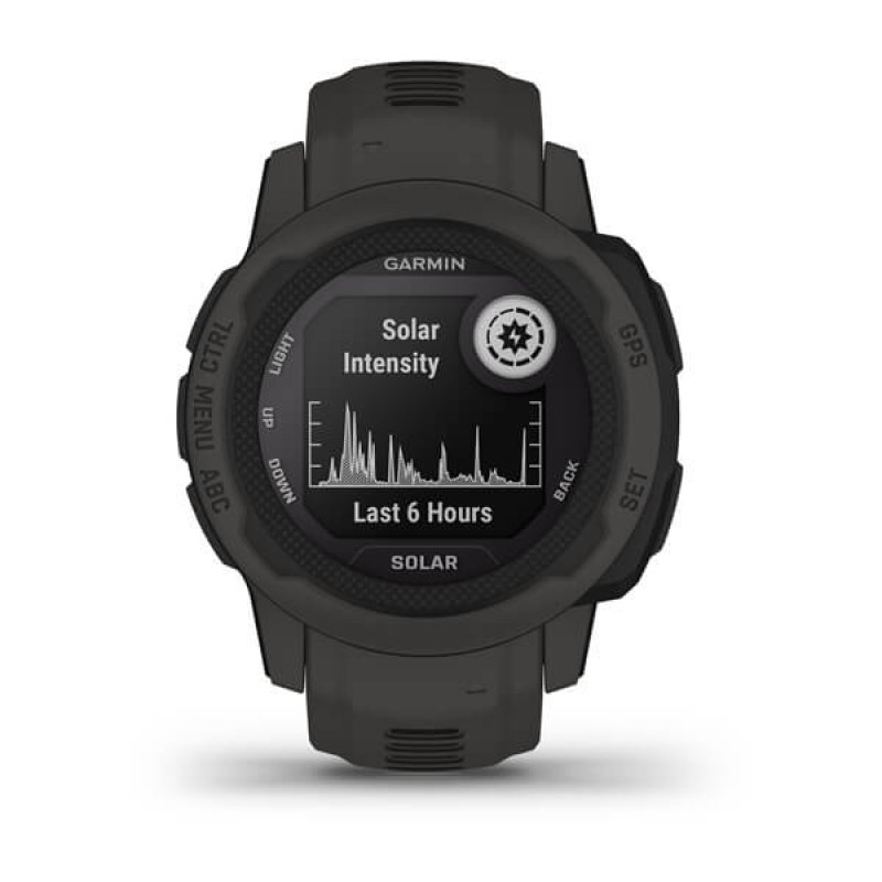 Garmin Instinct 2S Solar 2,01 cm (0.79") MIP 40 mm Numérique 156 x 156 pixels Graphite GPS (satellite)