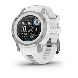 Garmin Instinct 2S Solar Surf 2,01 cm (0.79") MIP 40 mm Numérique 156 x 156 pixels Gris, Blanc GPS (satellite)