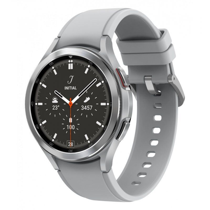 Samsung Galaxy Watch4 Classic 3,56 cm (1.4") Super AMOLED 46 mm Numérique 450 x 450 pixels Écran tactile Argent Wifi G