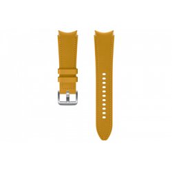 Sam Hybrid Leather Band 20 mm ye | für Galaxy Watch 4/Classic Mustard