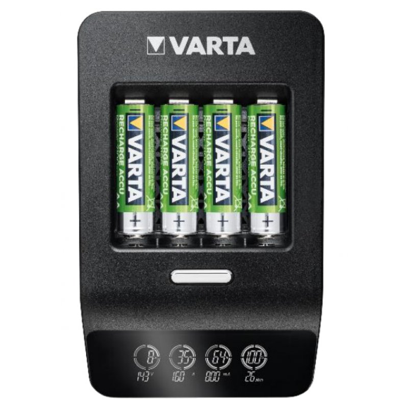 Vart Akku Ladegerät f. AA 2500mAh Retail | LCD Charger+