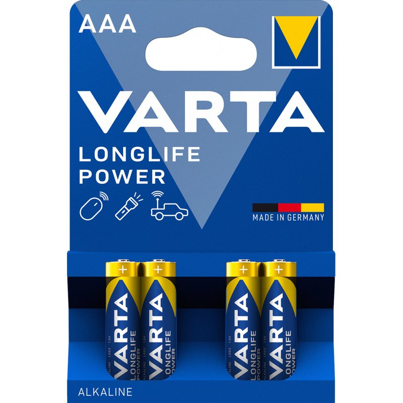 Vart Alka Micro LR03 1.5V AAA  4er | Longlife Power