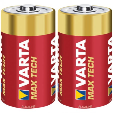Varta MAX TECH 2x Alkaline C Batterie à usage unique Alcaline