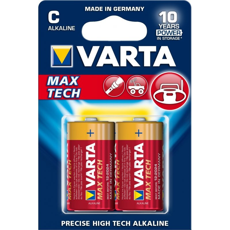 Vart Alka Baby LR14 1.5V C  2er | Longlife Max Power
