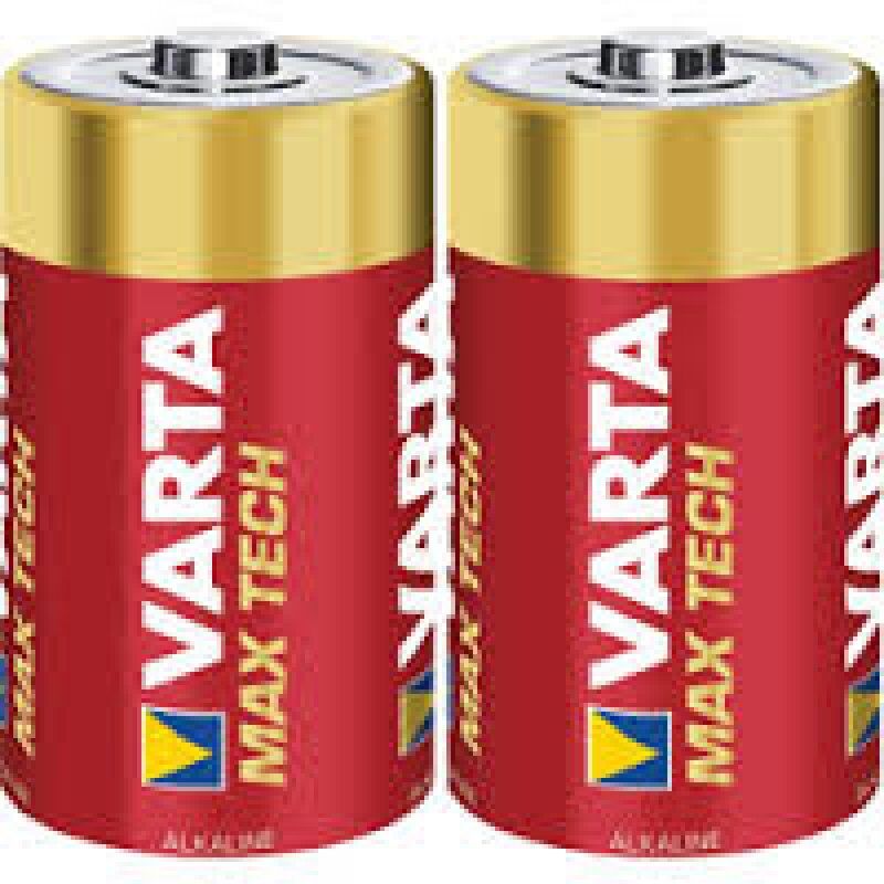 Varta MAX TECH 2x Alkaline D Single-use battery