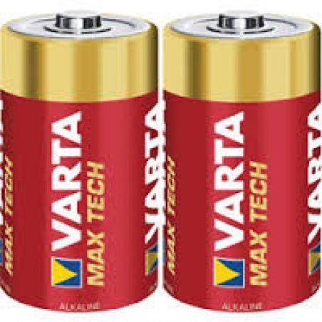 Varta MAX TECH 2x Alkaline D Single-use battery