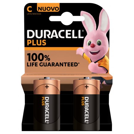 Duracell Alka Plus C 2er-Pack