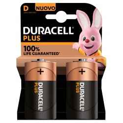 Duracell Alka Plus  D 2er-Pack