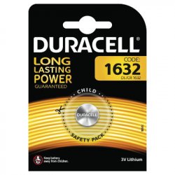Duracell Electro Lithium CR1632  3V  1er