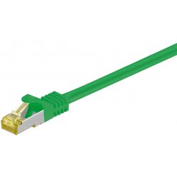 Goobay 91604 câble de réseau Vert 2 m Cat7 S/FTP (S-STP)