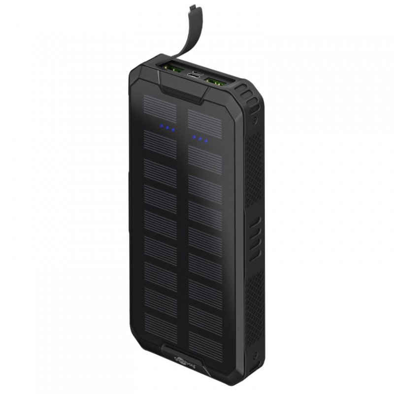 Goobay 53934 banque d'alimentation électrique Lithium Polymère (LiPo) 20000 mAh Noir