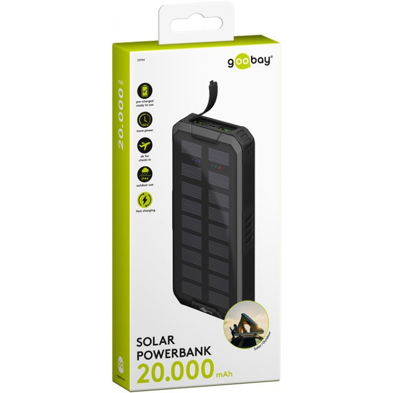 goobay Powerbank Outdoor 20000mAh | 53934