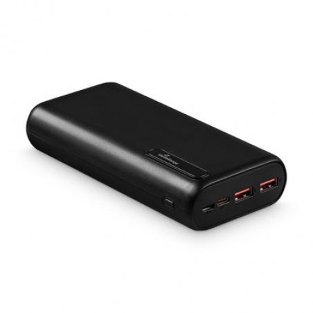 MediaRange MR756 banque d'alimentation électrique Lithium-Ion (Li-Ion) 20000 mAh Noir