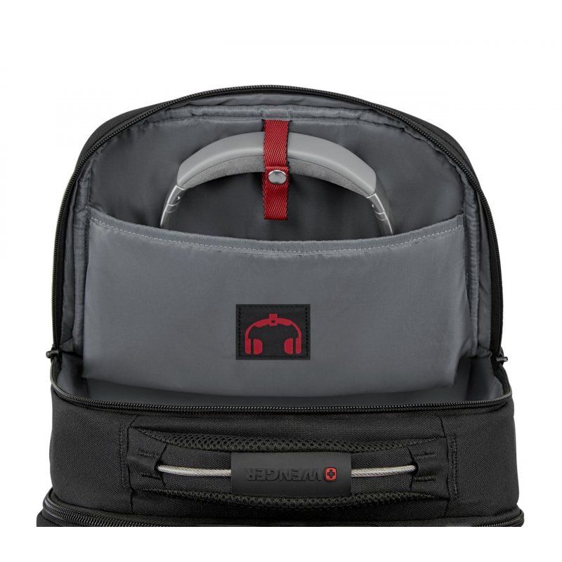 Wenger/SwissGear PlayerMode notebook case 39.6 cm (15.6") Backpack Black