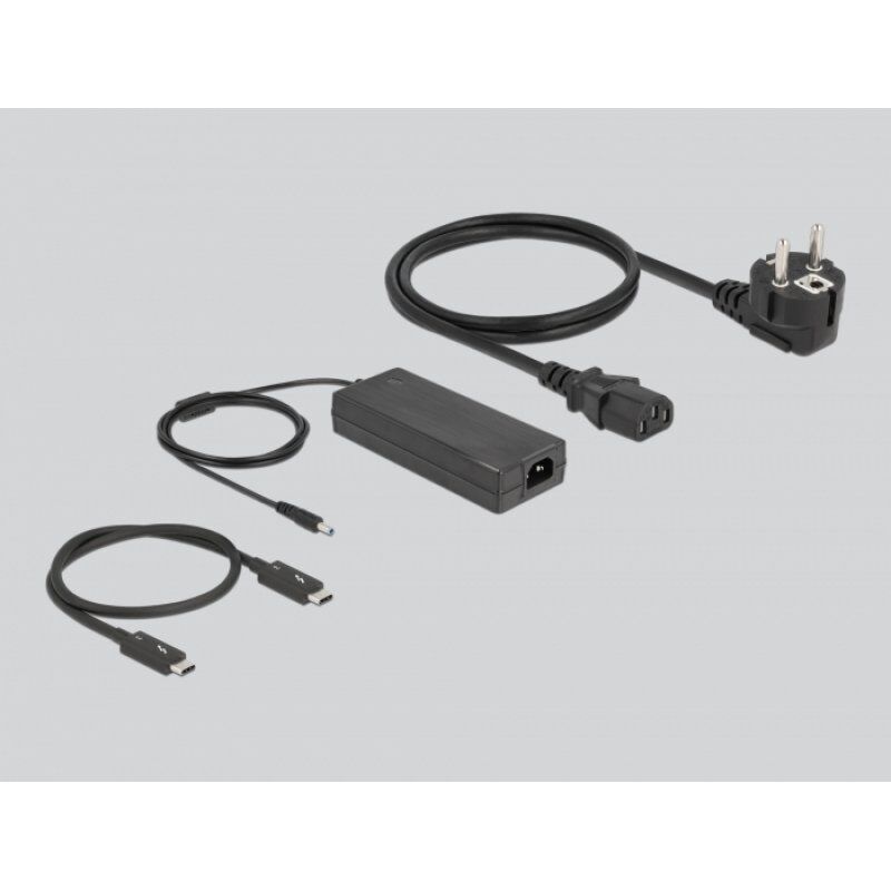 DELOCK Thunderbolt 3 Dockingst.  8K gy | DUAL DisplayPort/USB/C/SD/LAN