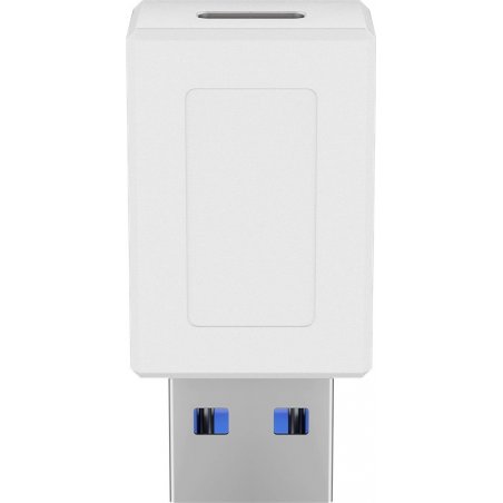 Goobay 55225 changeur de genre de câble USB-C USB 3.0 (type A) Blanc