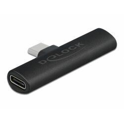 DeLOCK 64114 cable gender changer USB Type-C 2 x USB Type-C Black