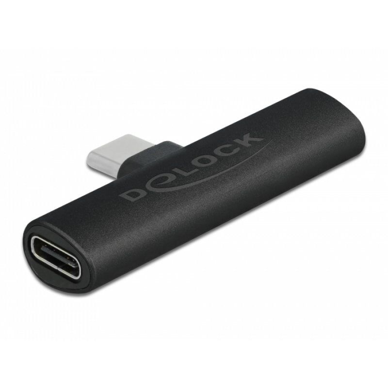 DeLOCK 64114 changeur de genre de câble USB Type-C 2 x USB Type-C Noir