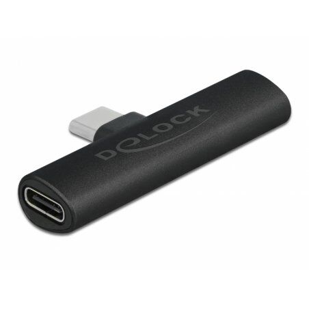 DeLOCK 64114 changeur de genre de câble USB Type-C 2 x USB Type-C Noir