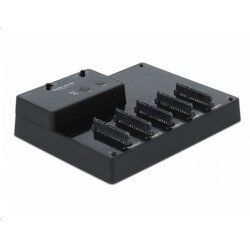 DeLOCK 64098 storage drive docking station USB 3.2 Gen 1 (3.1 Gen 1) Type-B Black