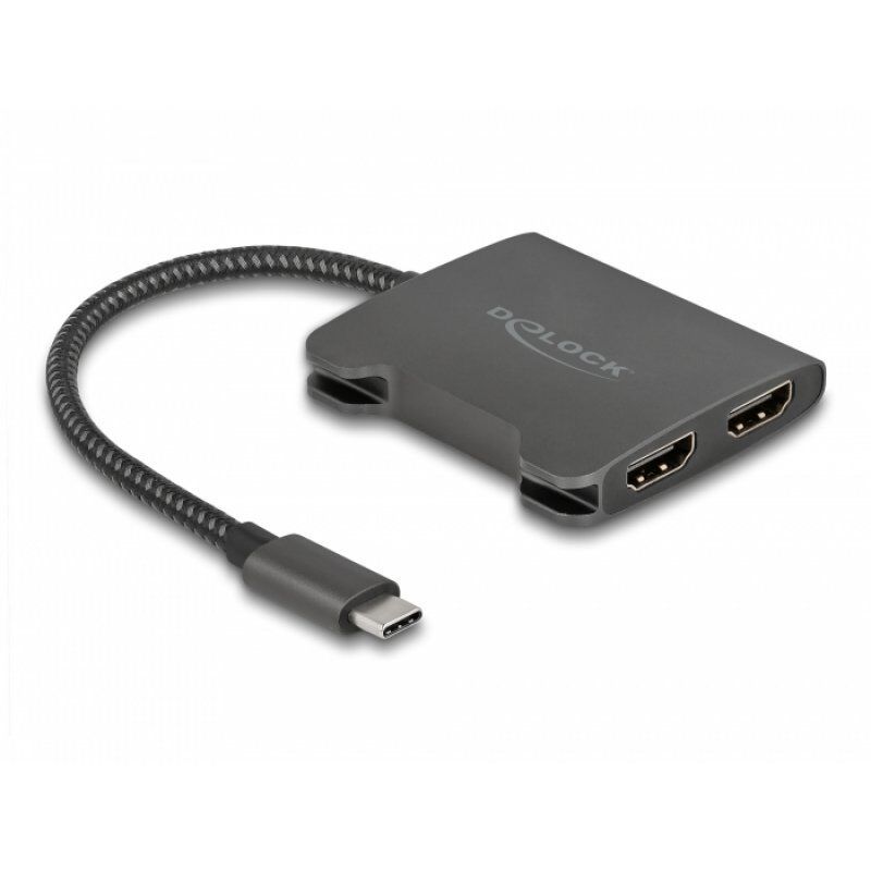 DeLOCK USB-C Splitter2xHDMI MST 4K 60Hz | 87778