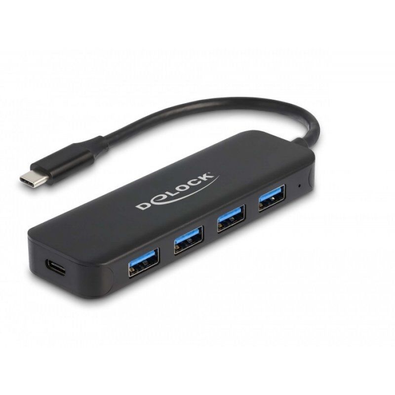 DeLOCK USB-C Hub 4P USB 3.2 Gen 1+ PD | 64170