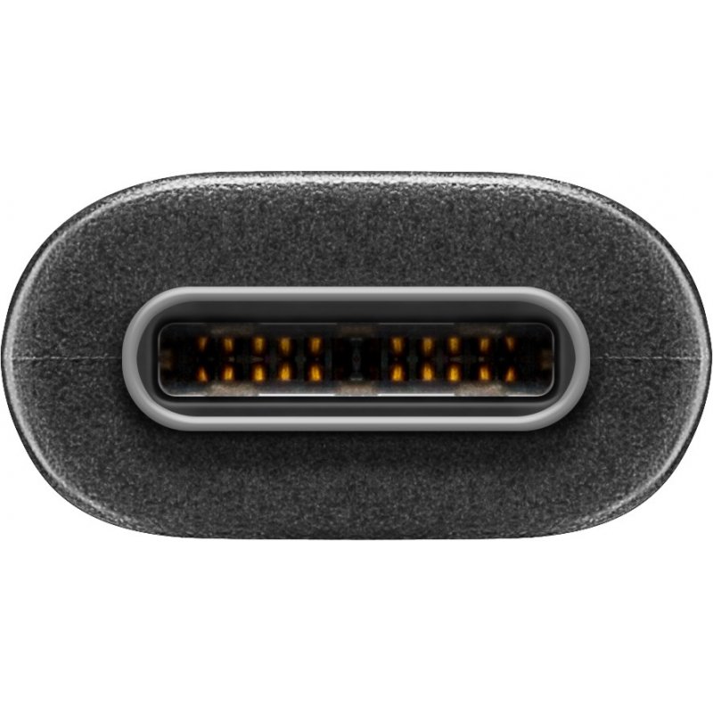 Goobay 67989 USB cable 0.5 m USB 2.0 Mini-USB B USB C Black