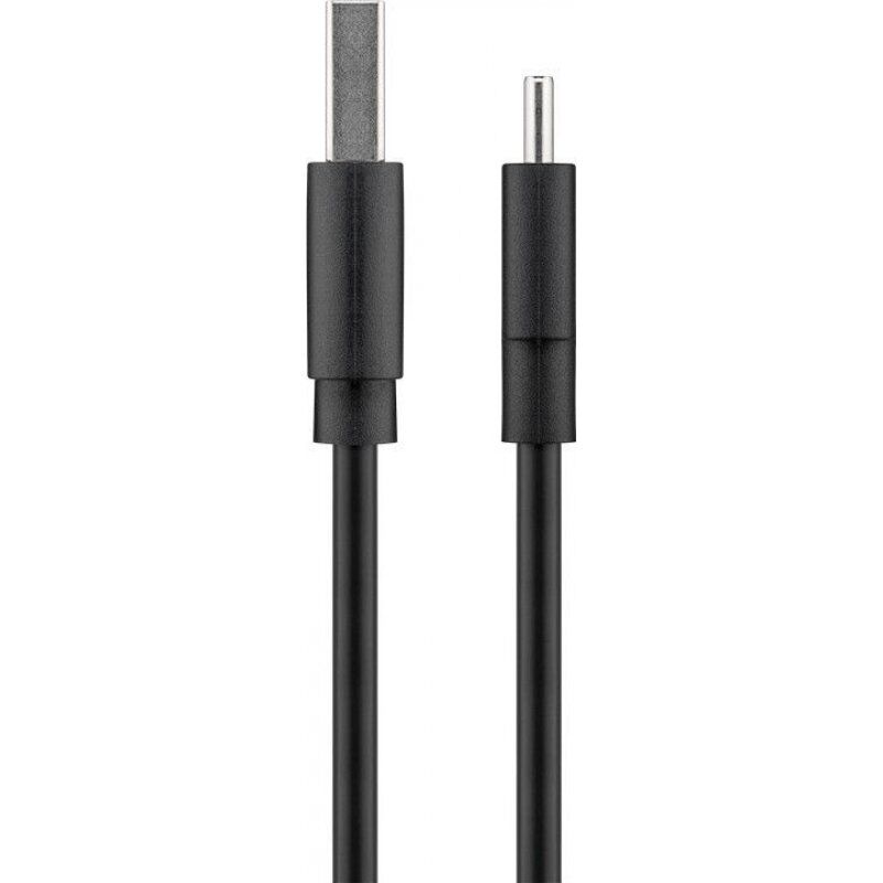 Goobay 45735 USB cable 1 m USB 2.0 USB A USB C Black