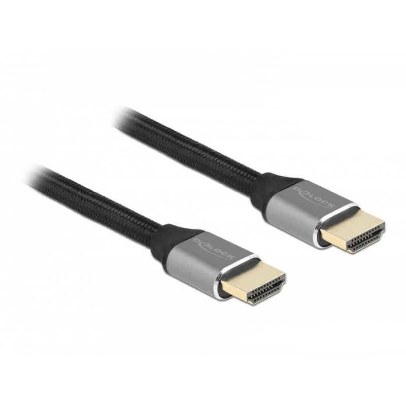 DeLOCK 83994 câble HDMI 0,5 m HDMI Type A (Standard) Gris
