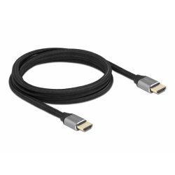 DeLOCK 83996 HDMI cable 2 m HDMI Type A (Standard) Black, Grey