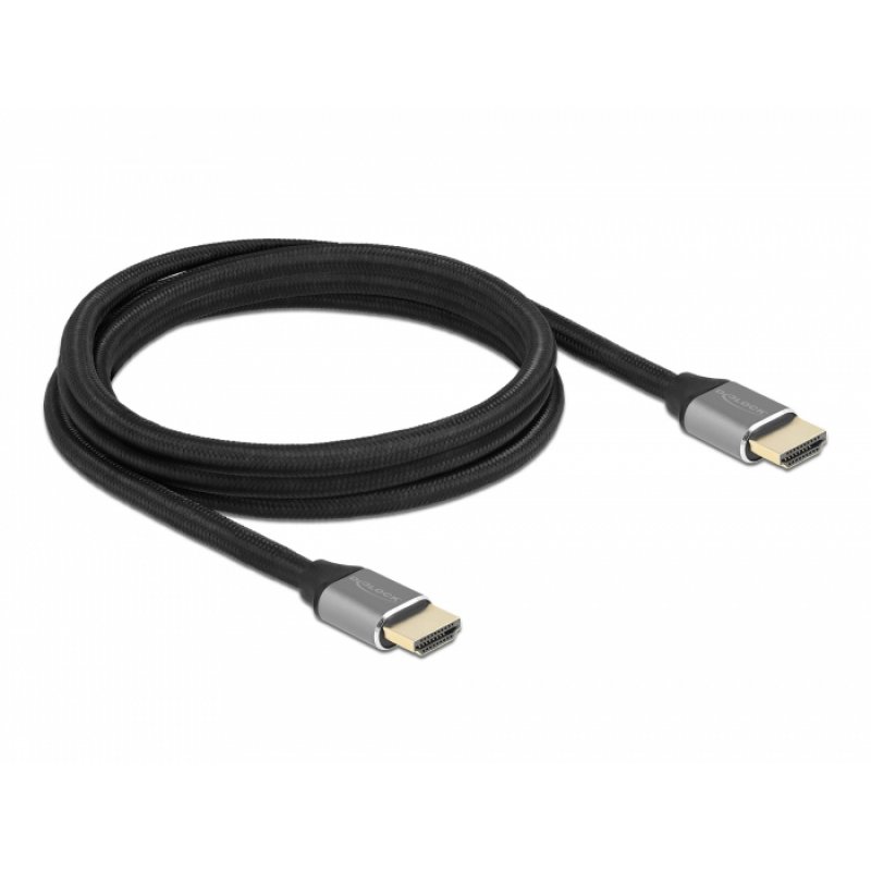 DeLOCK UHS HDMI 48Gbps 8K 60Hz     2m gy | 83996