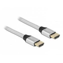 DeLOCK 85365 HDMI cable 0.5 m HDMI Type A (Standard) Silver