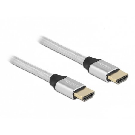 DeLOCK 85368 HDMI cable 3 m HDMI Type A (Standard) Silver
