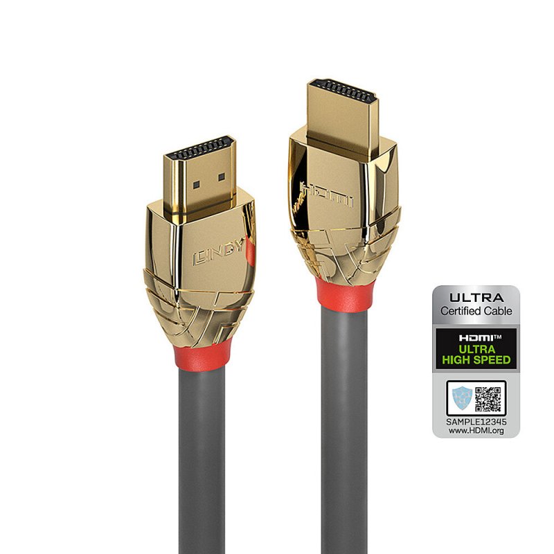 Lin Ultra High Speed HDMI Kabel GoldL 5m | 37604
