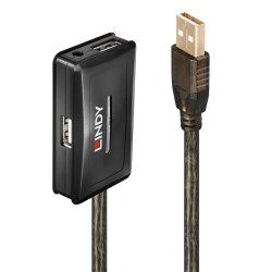 Lindy 42635 hub & concentrateur USB 2.0 480 Mbit/s Gris