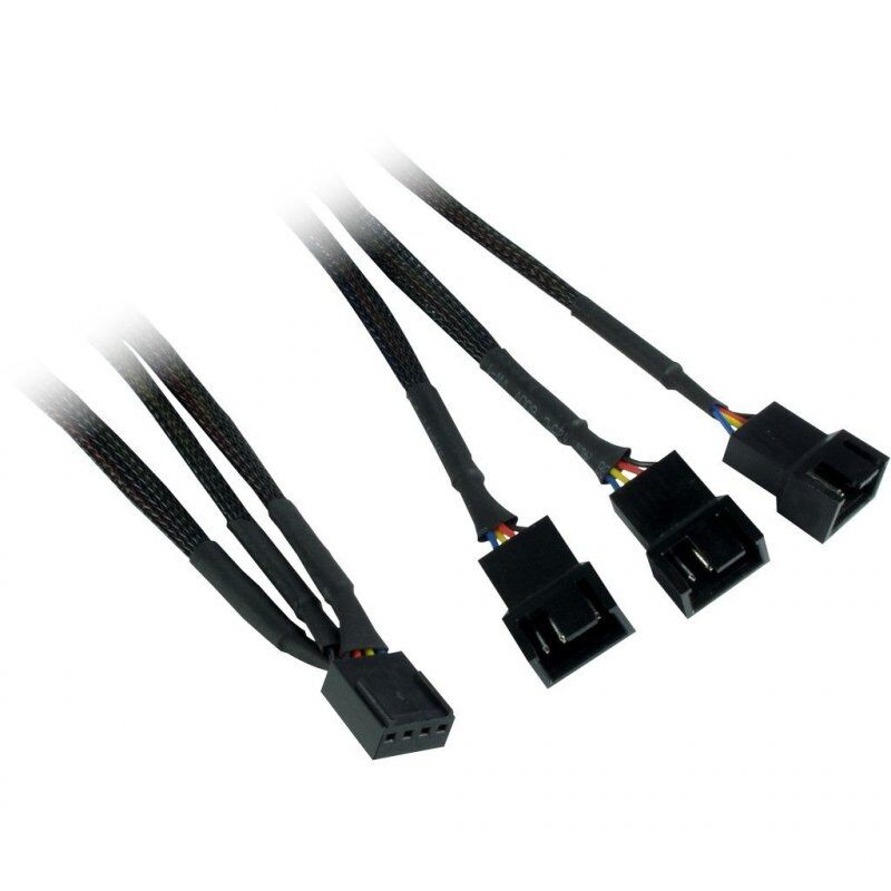 Inter-Tech Argus RGB-Fan Set RS-14 Boitier PC Ventilateur 14 cm Noir