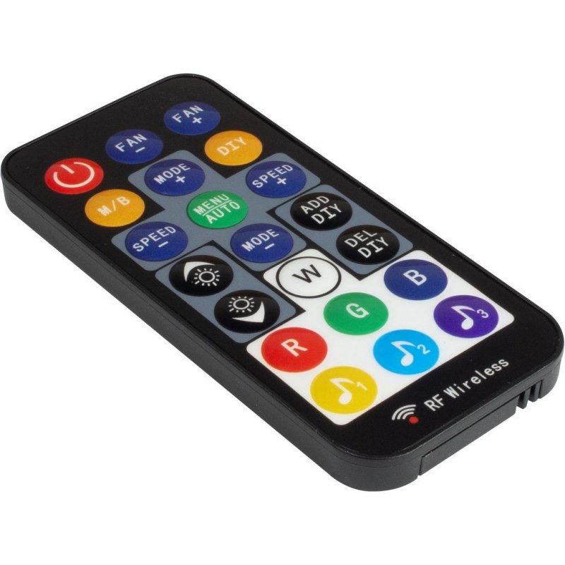 Inter-Tech Argus RS-08 Boitier PC Ventilateur 12 cm Noir, Blanc 3 pièce(s)