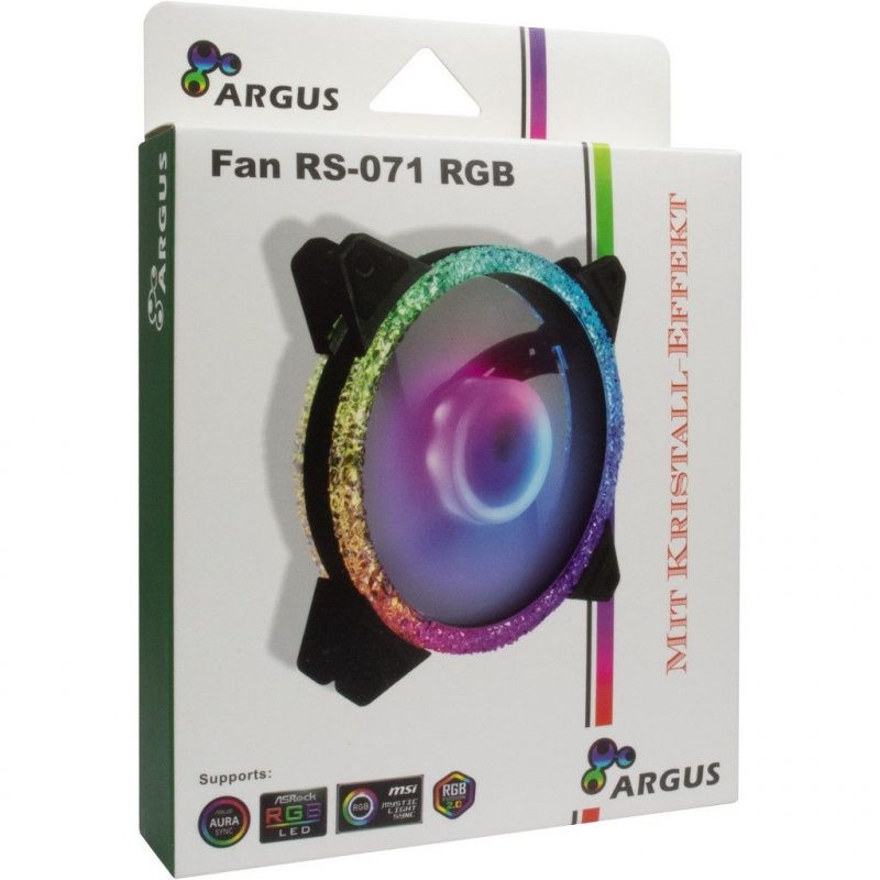 Inter-Tech Argus RS-071 RGB   120x120x25 | 88885538