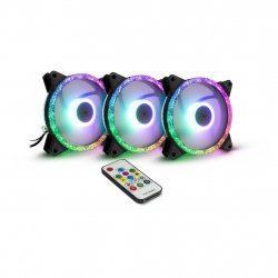 Inter-Tech Argus RS-07 RGB Set120x120x25 | 88885537