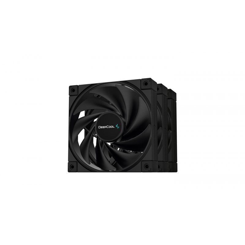 STOCK1 - DeepCool FK120-3 in 1 Processeur Ventilateur 12 cm Noir 3 pièce(s)
