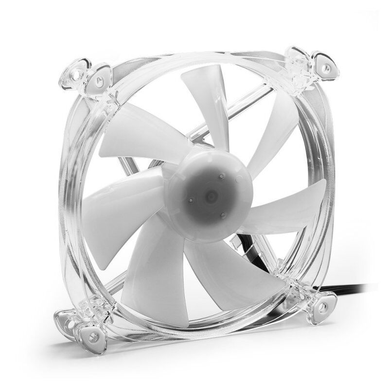 Sharkoon Shark Disc PWM Boitier PC Ventilateur 12 cm Transparent 1 pièce(s)