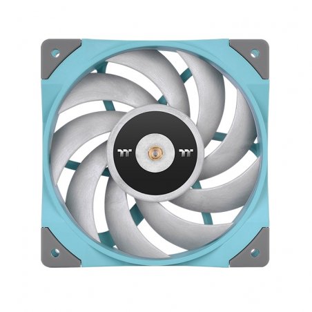 Thermaltake Toughfan 12 Turquoise High Static Pressure Radiator Fan Universel Ventilateur 12 cm Bleu 1 pièce(s)