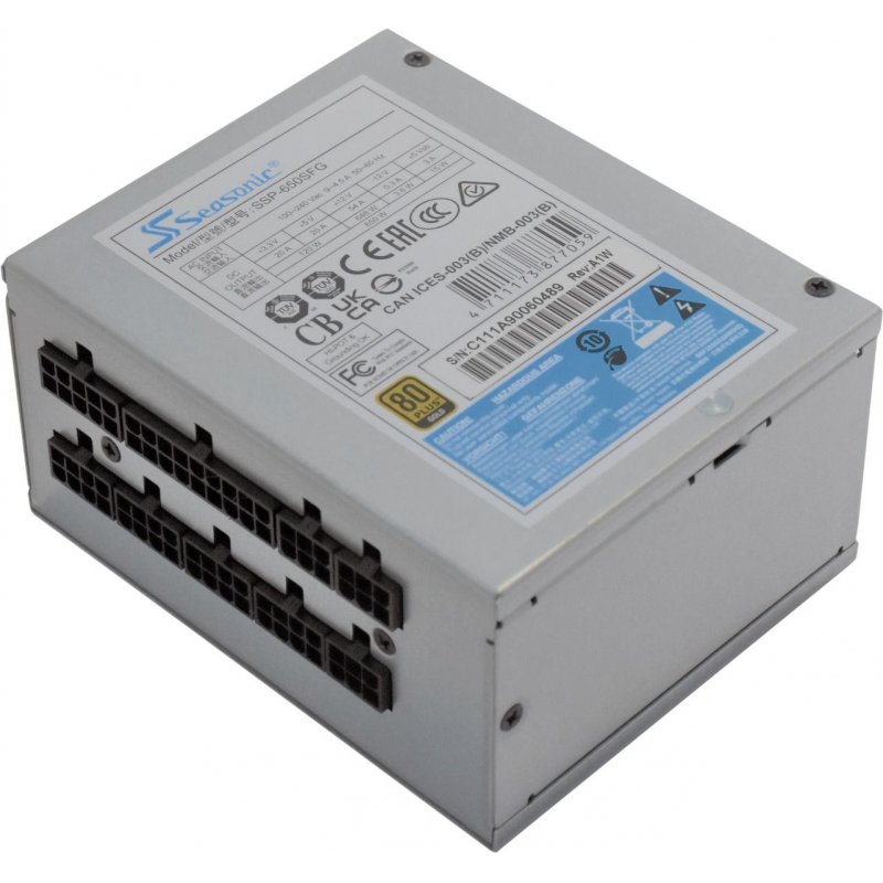 Seasonic SSP-650SFG unité d'alimentation d'énergie 650 W Argent