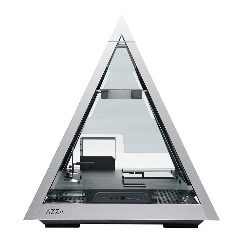 Azza Pyramid L Pyramide Noir, Gris